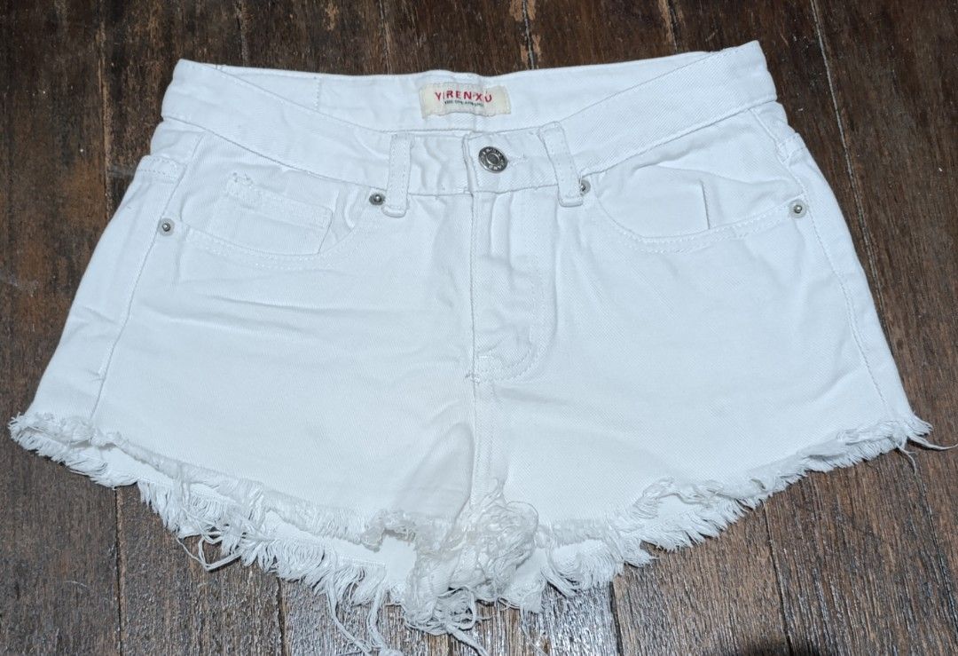 Ripped Denim Shorts (Category: Shorts) located in Manila. Submitted by yunicool (Listing ID 1350029793, Image 2). Description: Ripped Denim Shorts, 70 each!.