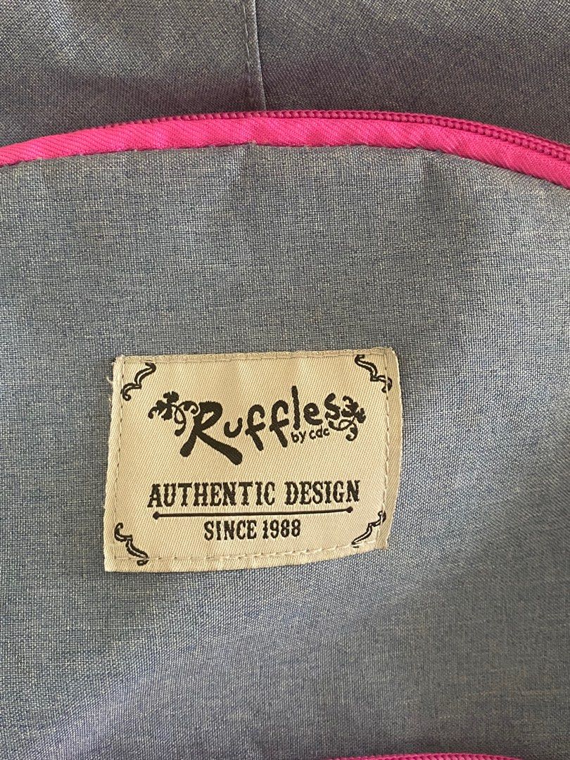 Ruffles Backpack (Category: Backpacks) located in Quezon City. Submitted by aeri.ty (Listing ID 1349971191, Image 2). Description: - MOD: direct jnt or same day delivery via lalamove - MOP: gcash/maya signs of usage (see last slide) .