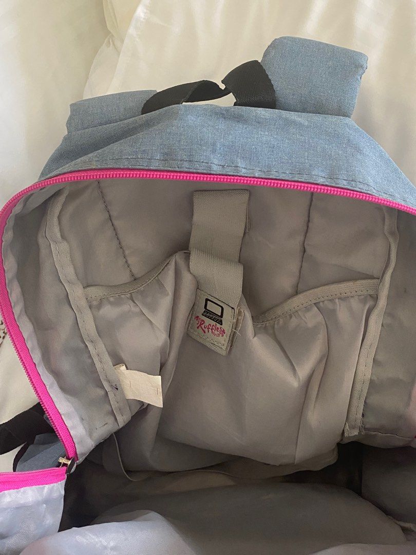 Ruffles Backpack (Category: Backpacks) located in Quezon City. Submitted by aeri.ty (Listing ID 1349971191, Image 3). Description: - MOD: direct jnt or same day delivery via lalamove - MOP: gcash/maya signs of usage (see last slide) .