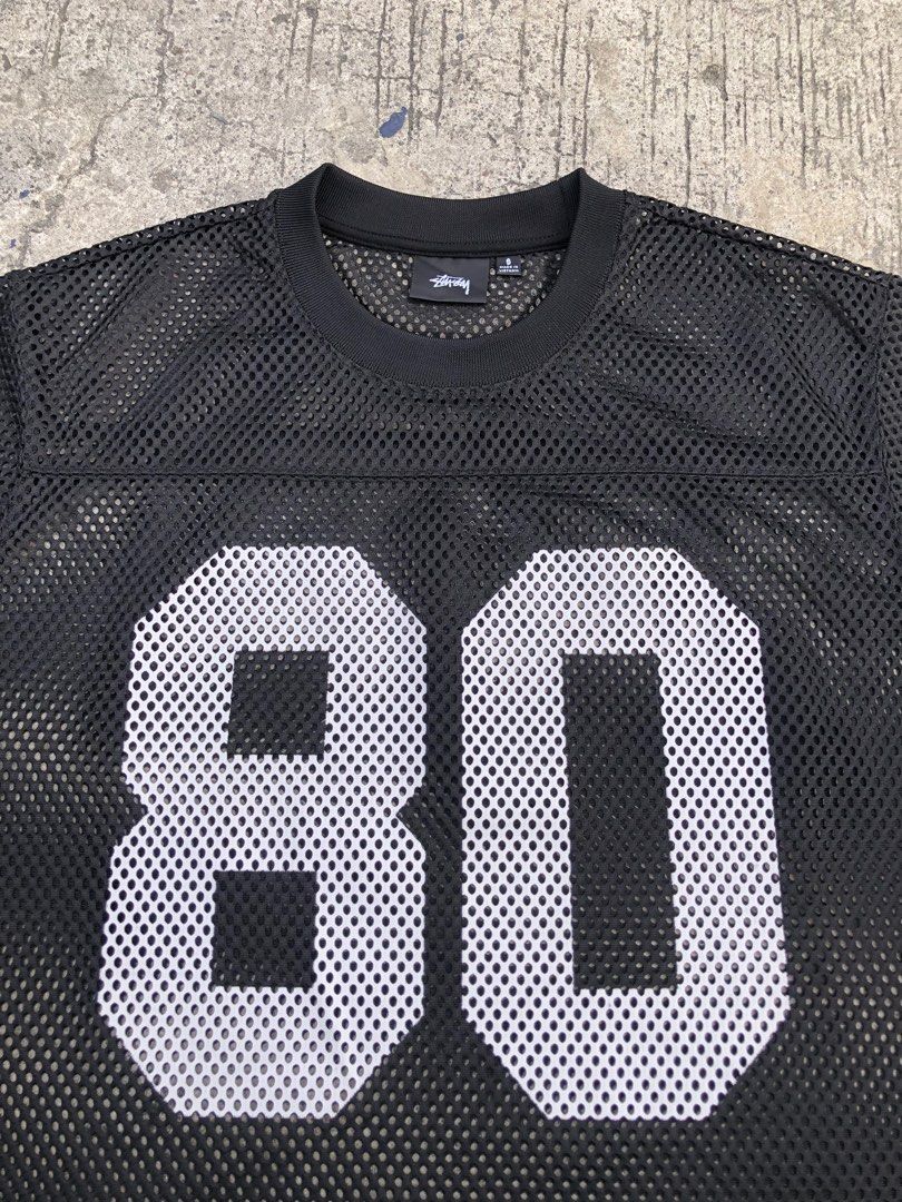Stussy Mesh Team Jersey 80 (Black) (Category: Tshirts & Polo Shirts ) located in Caloocan City. Submitted by sneaky2k (Listing ID 1350004669, Image 3). Description: Stussy Mesh Team Jersey 80 (Black) 23x25 Excellent Condition Authentic Php 3,480 + SF (Repriced from Php 4,980) Rush! RFS: Hospital Bills Metro Manila location. Via J&T or Lalamove for same day delivery. DM me for more deets and pics!.