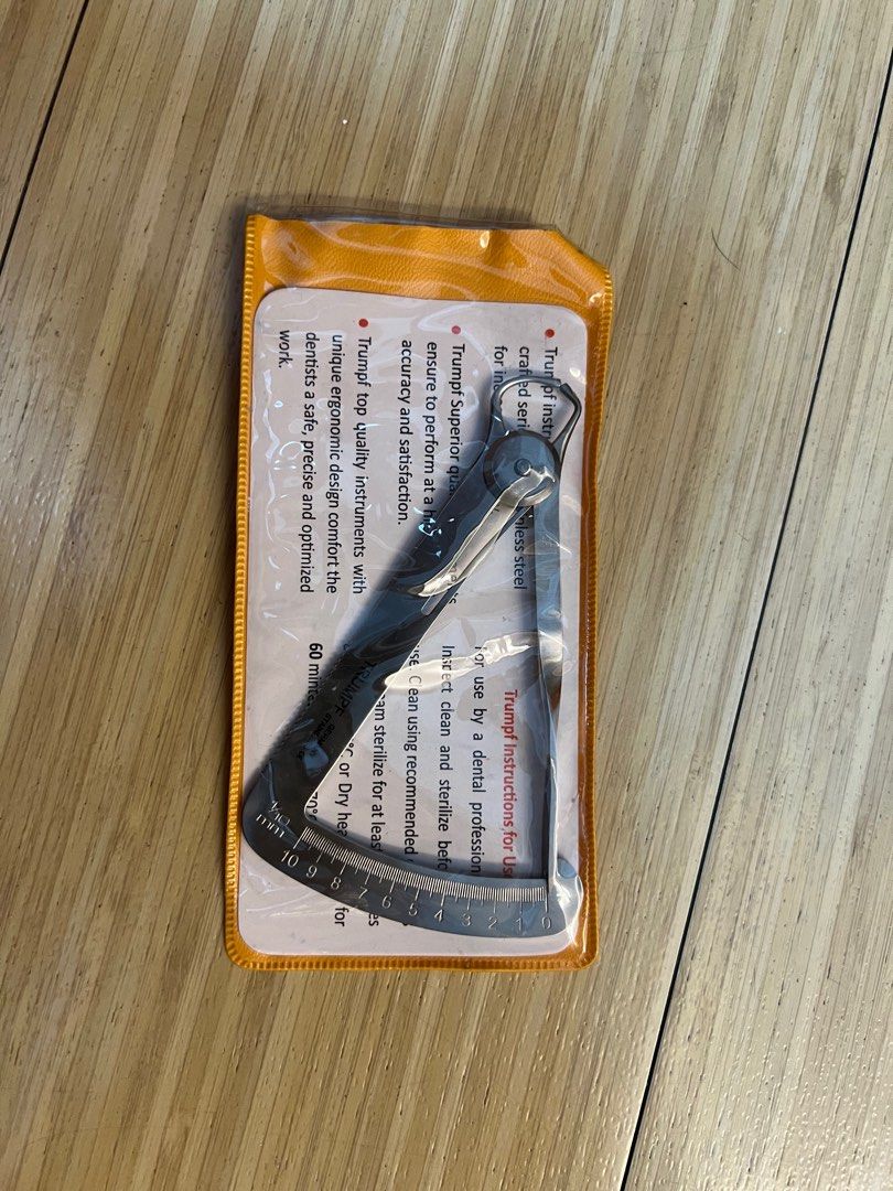 TRUMPF Iwanson Caliper (Category: Medical Supplies & Tools) located in Pasig City. Submitted by luviteehee (Listing ID 1350016795, Image 1). Description: Bought in new citizen but was never used. loc: malate, manila.