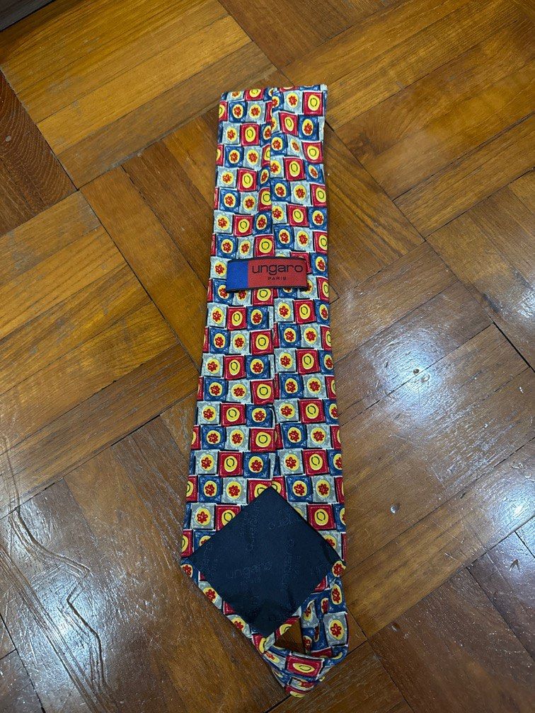 Ungaro Ties (Category: Ties) located in Singapore. Submitted by daringdamien (Listing ID 1349988708, Image 2). Description: Clearing out family wardrobes. Fun and vibrant ties for sale. Brand Ungaro tie in almost brand new conditions, more designs coming soon. Pm me for multiple ties will provide discounts. .