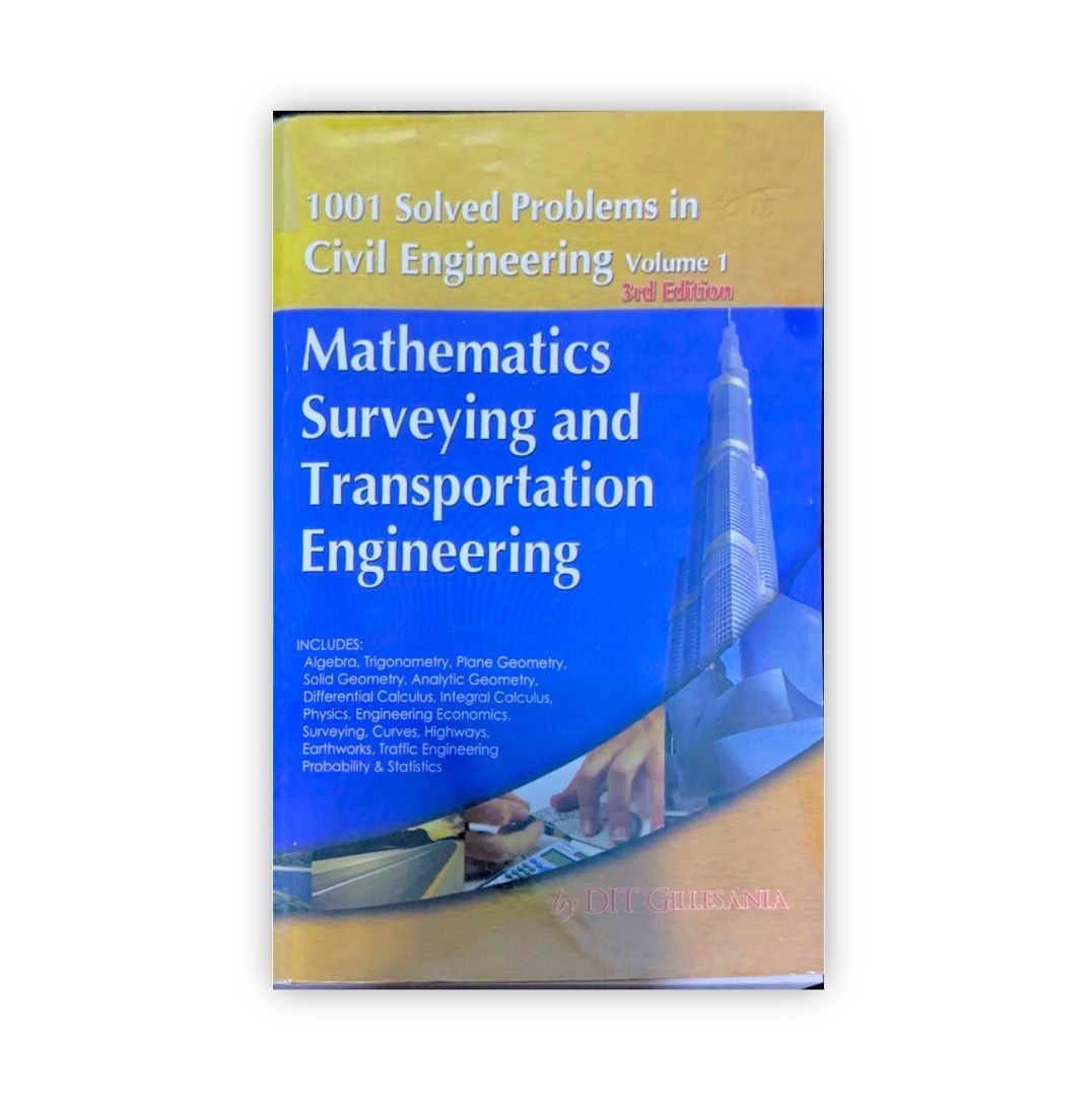 1001 Solved Problems in Civil Engineering Volume 1 (3rd Ed) by ...