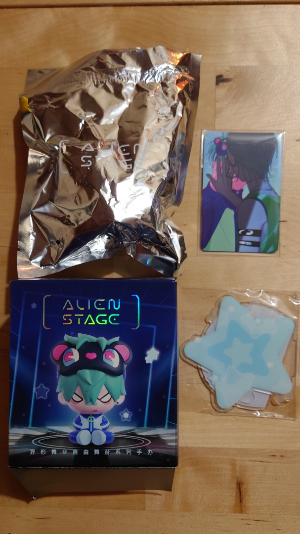 放 異形舞台 Alien Stage 盲盒 Till Figure+ 一張小卡, 興趣及遊戲, 玩具 & 遊戲類 - Carousell