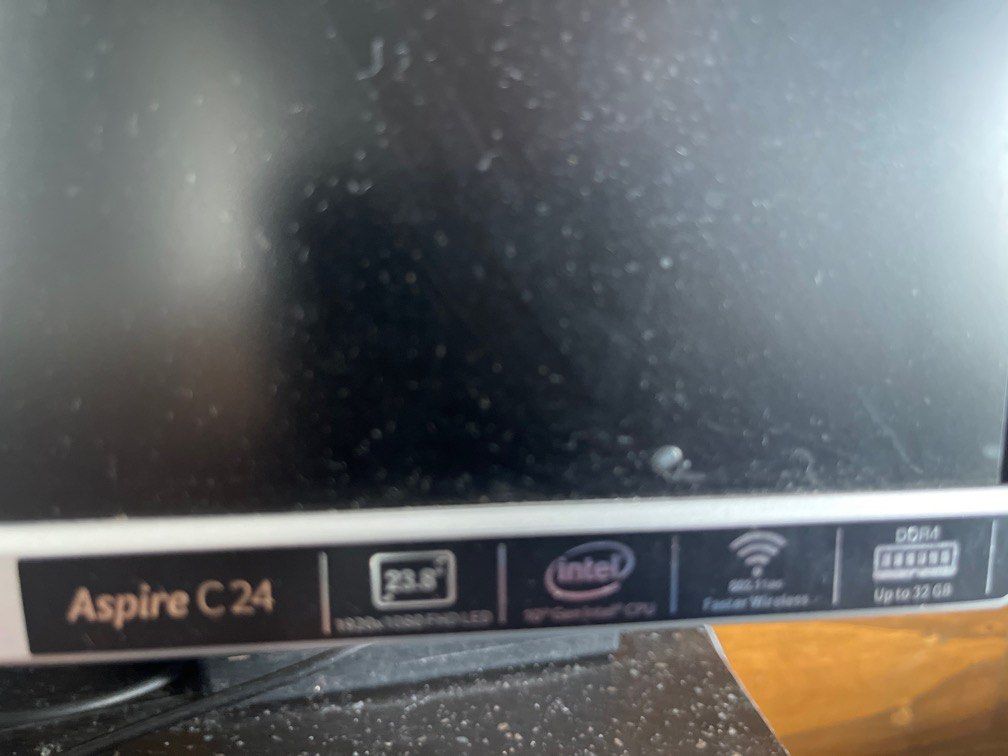 Acer Aspire desktop C24 (Category: Desktops) located in Pasig City. Submitted by mysavvychic (Listing ID 1350079061, Image 2). Description: .