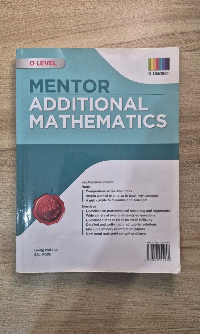 Assorted Textbooks (Category: Textbooks) located in Singapore. Submitted by wangwangbiscuits (Listing ID 1350163721, Image 8). Description: *all books are with minimal to no annotations Oxford Economics for IGCSE - $10 Cambridge Business Studies: Study and Revision Guide - $5 *SOLD* think! Mathematics 3A / 3B Textbooks - $5 each Oxford Chemistry/Biology for IGCSE/O Level - $5 each Cambridge Additional Maths for IGCSE/O Level - $5 Mentor Additiona
