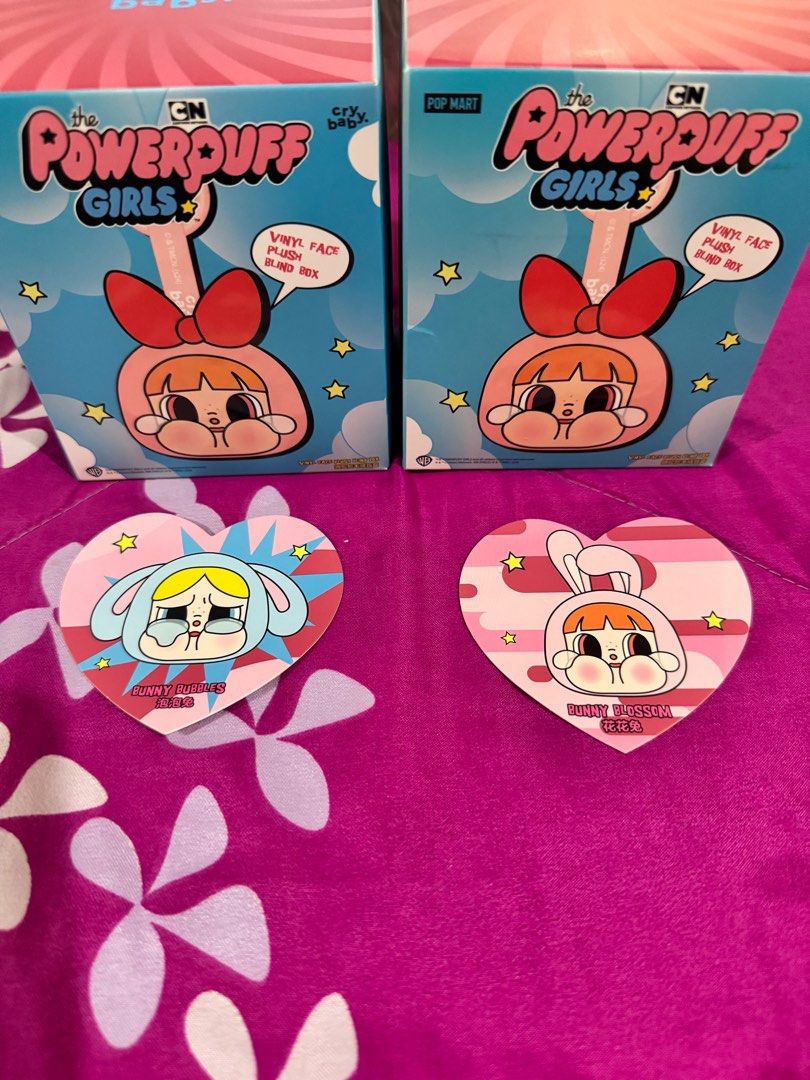 Authentic PPG crybaby (Category: Designer & Blind Box Toys) located in Manila. Submitted by kaye_md (Listing ID 1350147945, Image 1). Description: 100% Authentic from Popmart Opened bottom, sealed foil 500 each ❤️PAYMENT: GCash/ Landbank Strictly no returns or exchanges. ❤️SHIPPING (by buyer): • Grab Express/ Lalamove (Metro Manila) • Gogo Express/ LBC (Outside MM) .