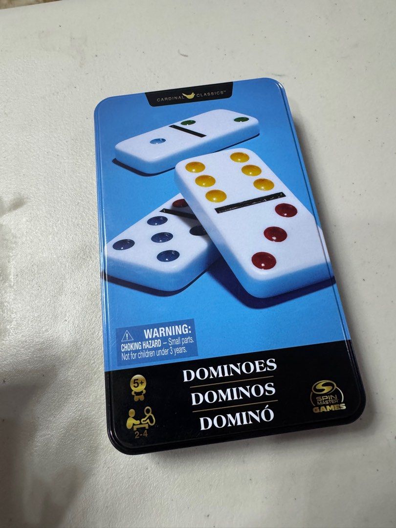 Cardinal Classic Dominoes (Category: Board Games & Puzzles) located in Muntinlupa City. Submitted by goldinmygarage (Listing ID 1350157317, Image 1). Description: Never used Orig price: 400.