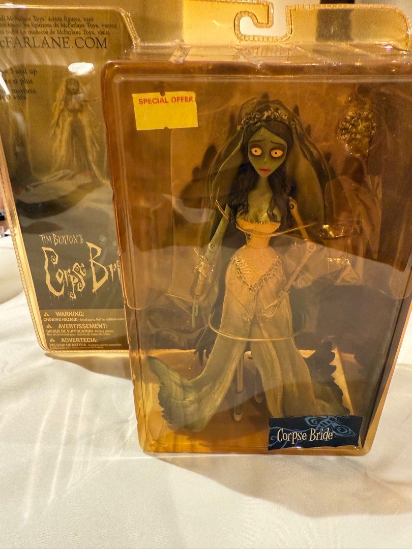 Corpse bride (Category: Toy Figures) located in Singapore. Submitted by runnings (Listing ID 1350128076, Image 1). Description: Corpse Bride - still in box, with slight opening .