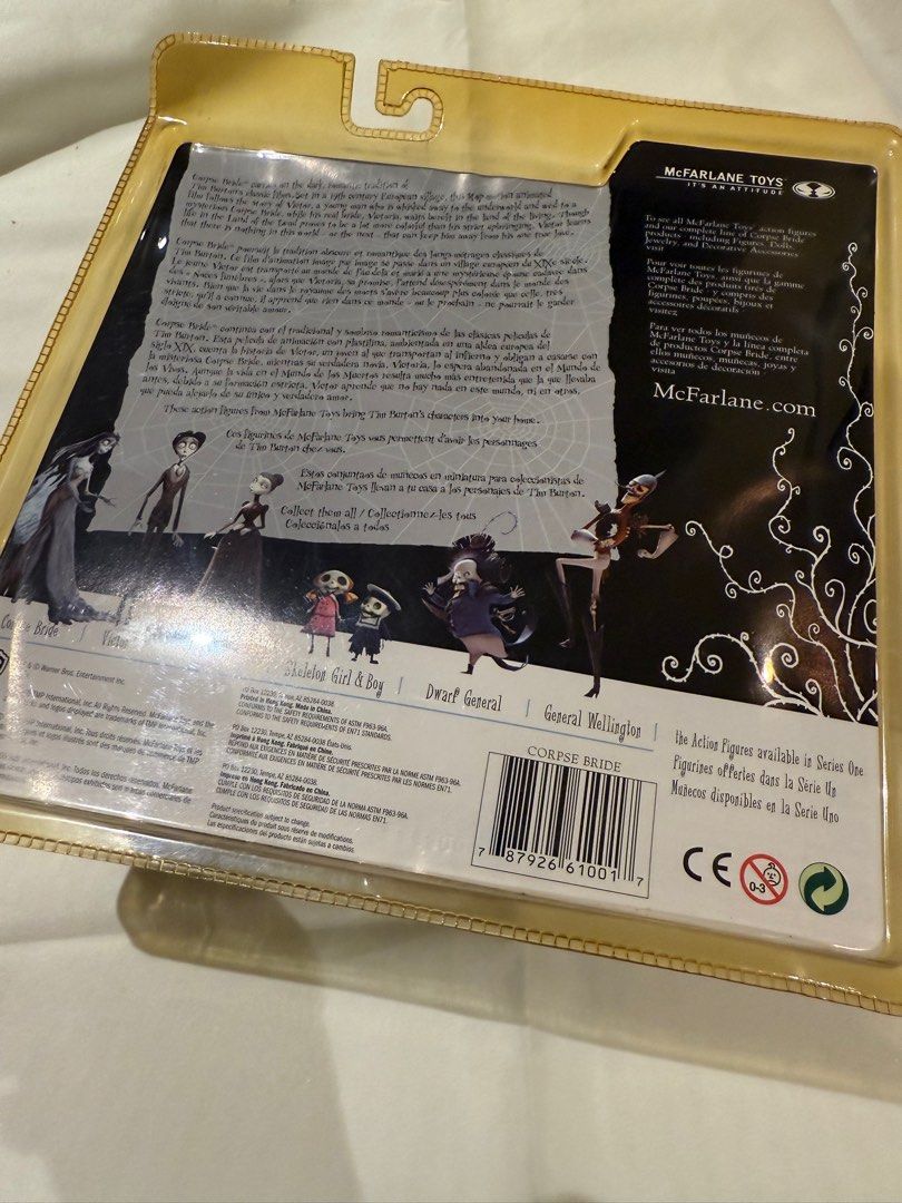 Corpse bride (Category: Toy Figures) located in Singapore. Submitted by runnings (Listing ID 1350128076, Image 4). Description: Corpse Bride - still in box, with slight opening .