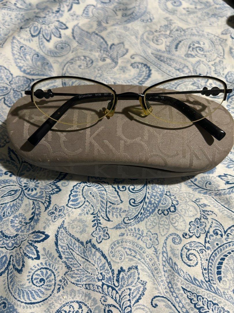 CK Eyeglasses (Category: Sunglasses & Eyewear) located in Pasig City. Submitted by gracious2021 (Listing ID 1350180572, Image 1). Description: RFS: decluttering Authentic CK.