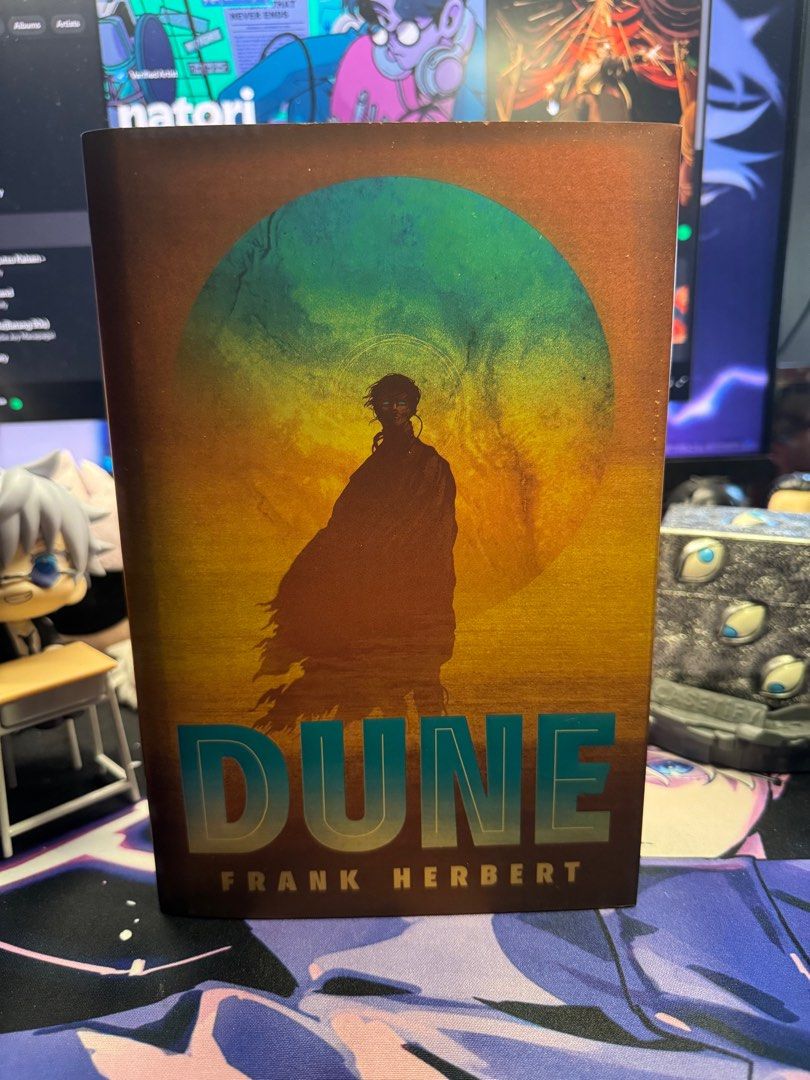 Dune (Hardcover) (Category: Storybooks) located in Las Pinas. Submitted by nekomeow22 (Listing ID 1350113363, Image 1). Description: - OP: 2799 - bought physically in fully booked store - never read (binuksan lng tas dinisplay) - rfs: will switch sa kindle.