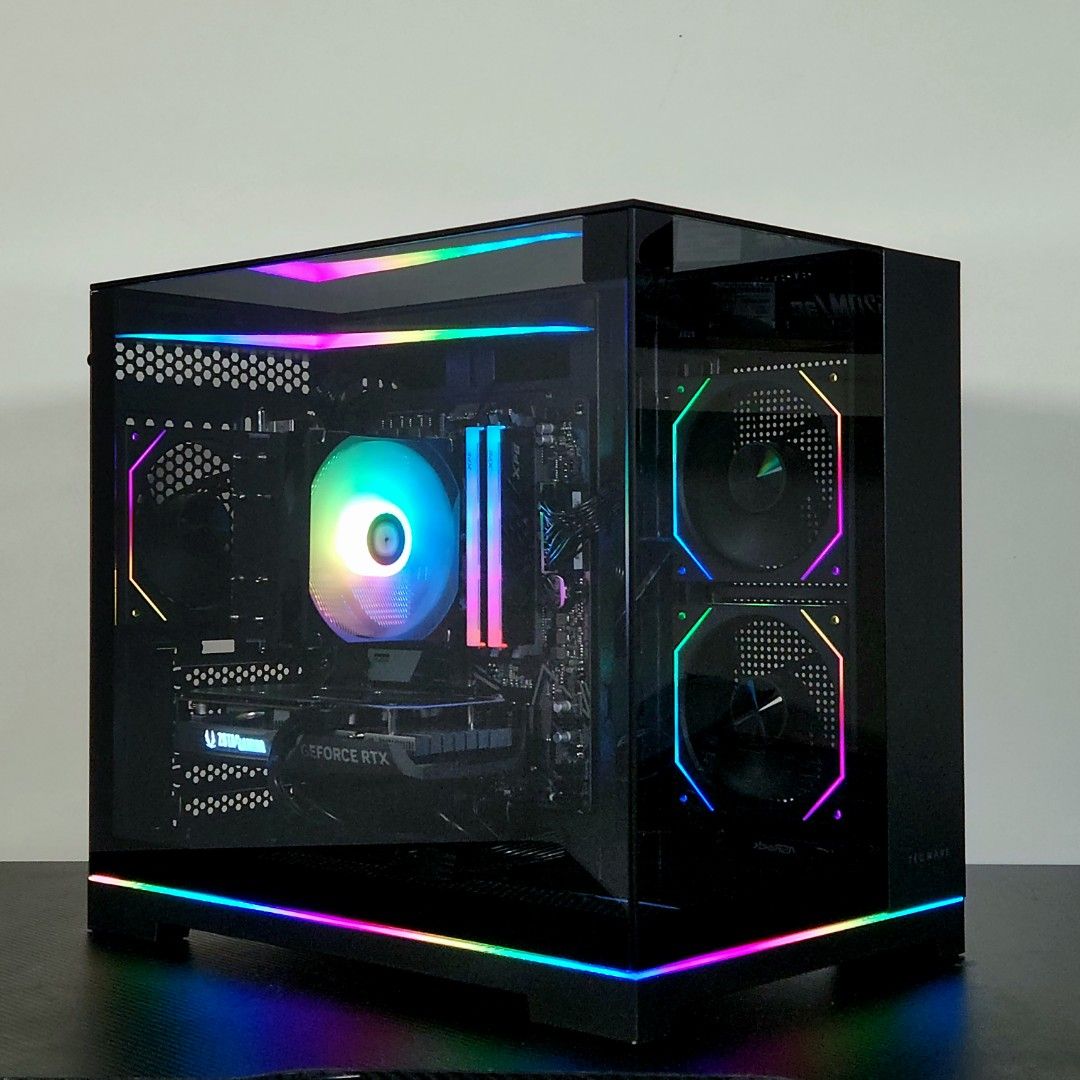 FLASH DEAL RTX 5060 / 4060 + Ryzen 5 7600 + 32GB RAM custom pc gaming pc desktop cpu gpu Ryzen amd computer gaming desktop secretlab pc building Razer Logitech gaming computer palworld csgo63224286989313115