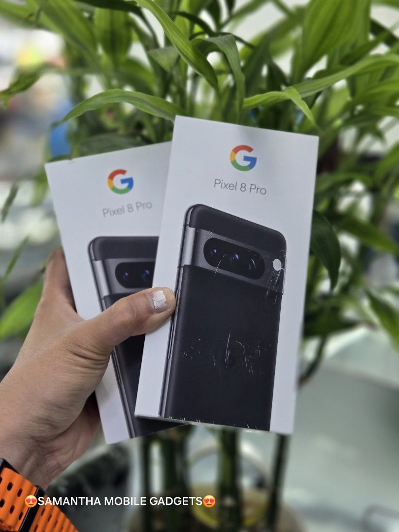 Google Pixel 8 Pro 128gb US Variant Openline Snapdragon (Category: Google Pixel) located in Manila. Submitted by lenweltong05295 (Listing ID 1350118023, Image 2). Description: Google Pixel 8 Pro 128gb Openline US Variant Snapdragon Brandnew Sealed with Warranty Onhand Stock.