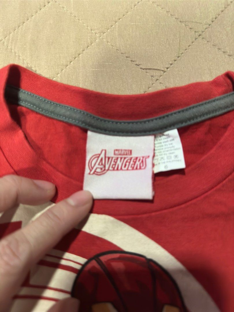 Ironman Red Shirt (Category: Babies & Kids Fashion) located in Minalin. Submitted by clothify.ph (Listing ID 1350121528, Image 2). Description: 6T on tag.