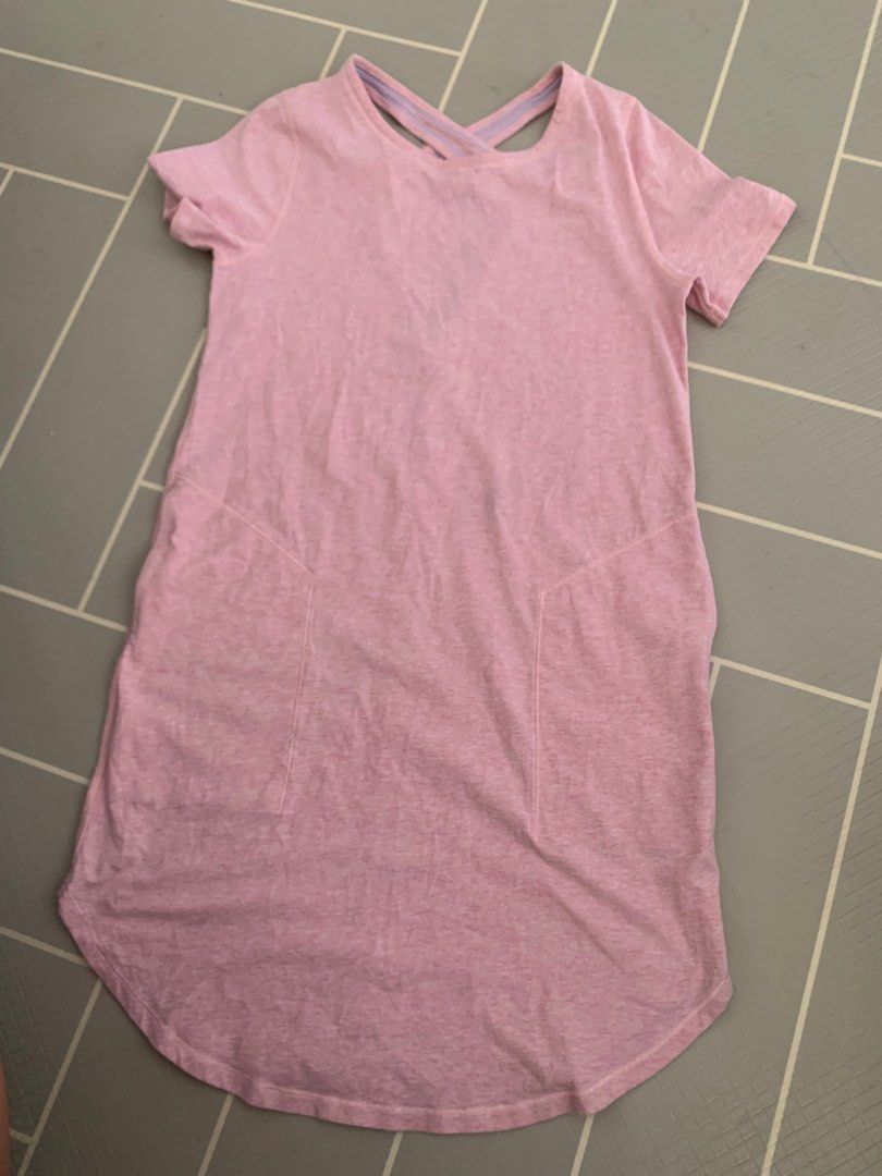 Ivivva by Lululemon Dress (Category: Dresses) located in Lapu Lapu. Submitted by phee_bee (Listing ID 1350094269, Image 1). Description: This beautiful IVIVVA Serene Heart Dress is perfect for your little girl. The dress features a heart character and is made of high-quality materials, ensuring comfort and durability. It is a shirt dress with a knee-length hemline, making it suitable for any occasion. The dress comes in a lovely pink color that w