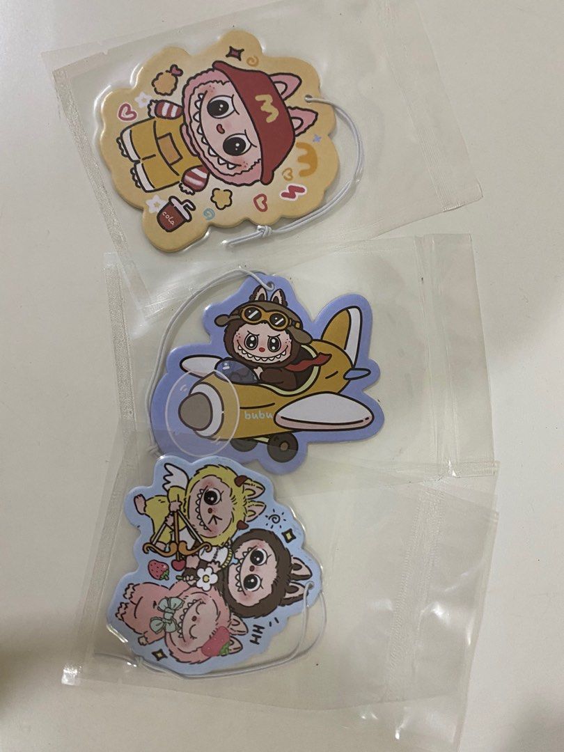 Labubu keychain (Category: Character Goods) located in Pasig City. Submitted by declutter890 (Listing ID 1350164316, Image 1). Description: Selling for 100 each.