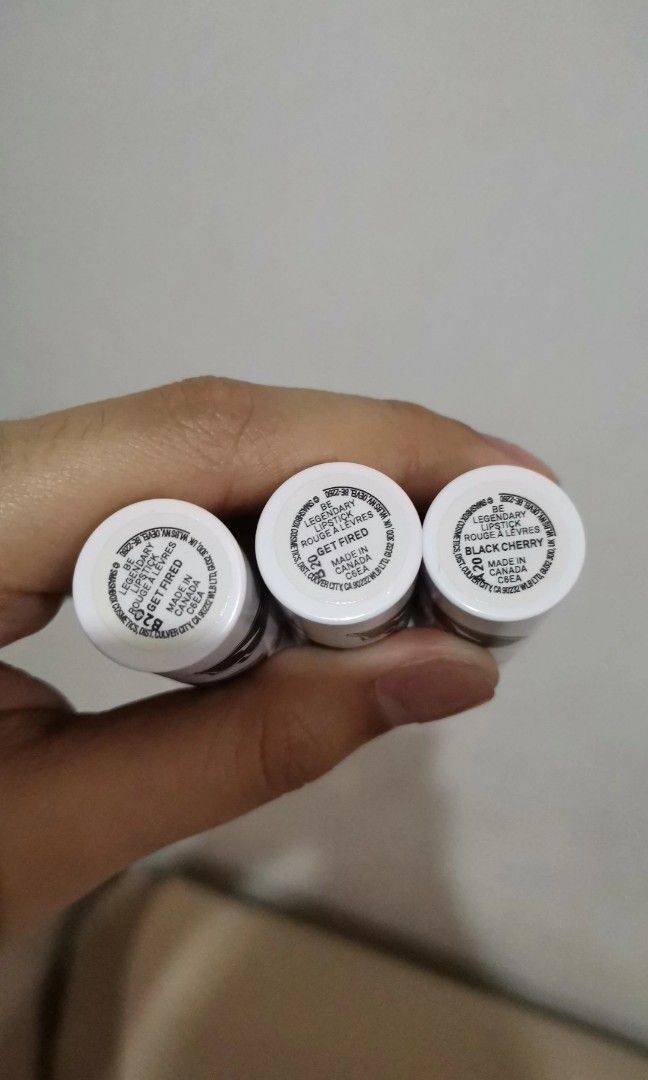 Smash Box (take all) (Category: Makeup) located in Cavite. Submitted by kjjk____ (Listing ID 1350174937, Image 3). Description: 2 - Smashbox Lipstick (shade - get fire) 1- Smashbox lipstick (shade black cherry) .