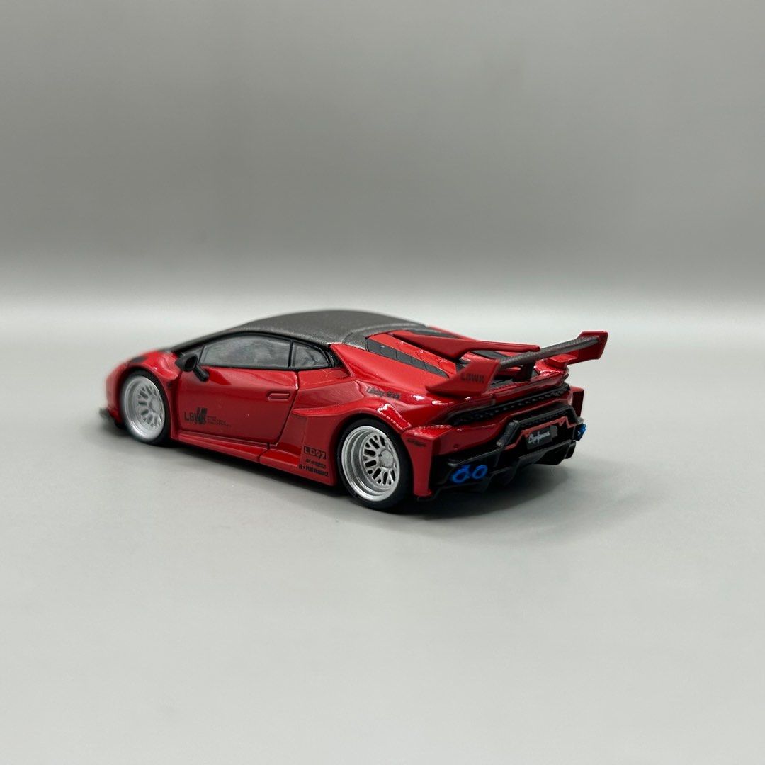Loose Mini GT #134 LB WORKS Lamborghini Huracan GT Rosso Mars