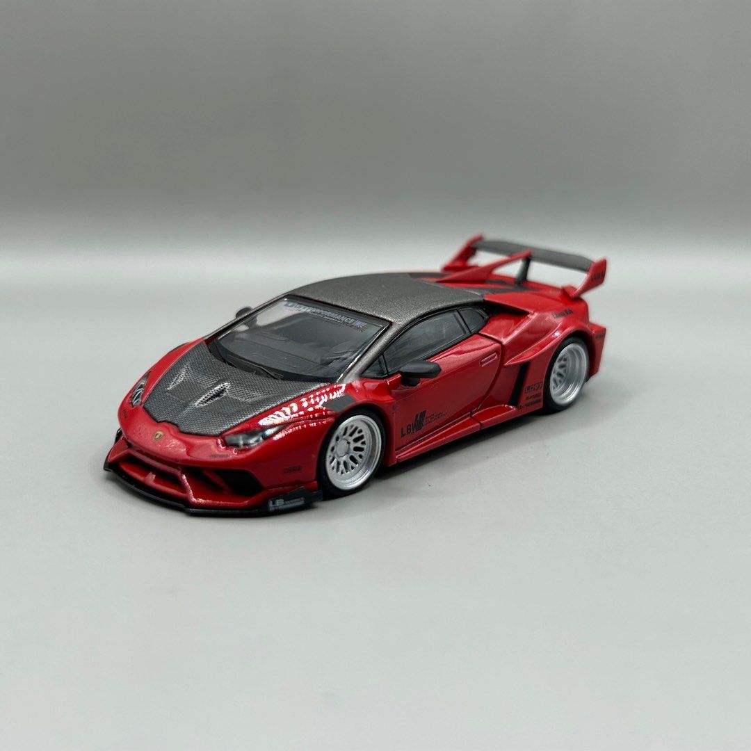 Loose Mini GT #134 LB WORKS Lamborghini Huracan GT Rosso Mars