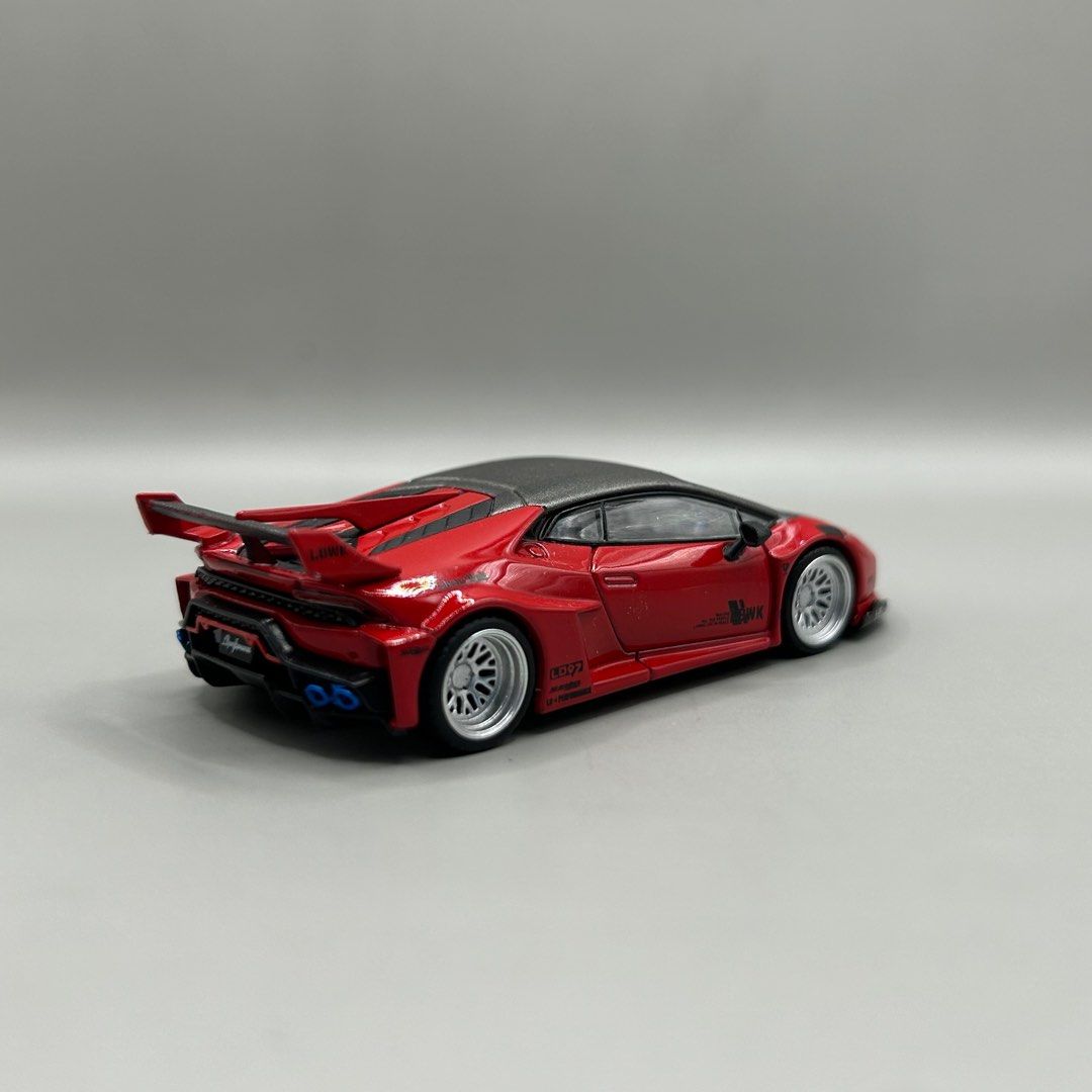 Loose Mini GT #134 LB WORKS Lamborghini Huracan GT Rosso Mars