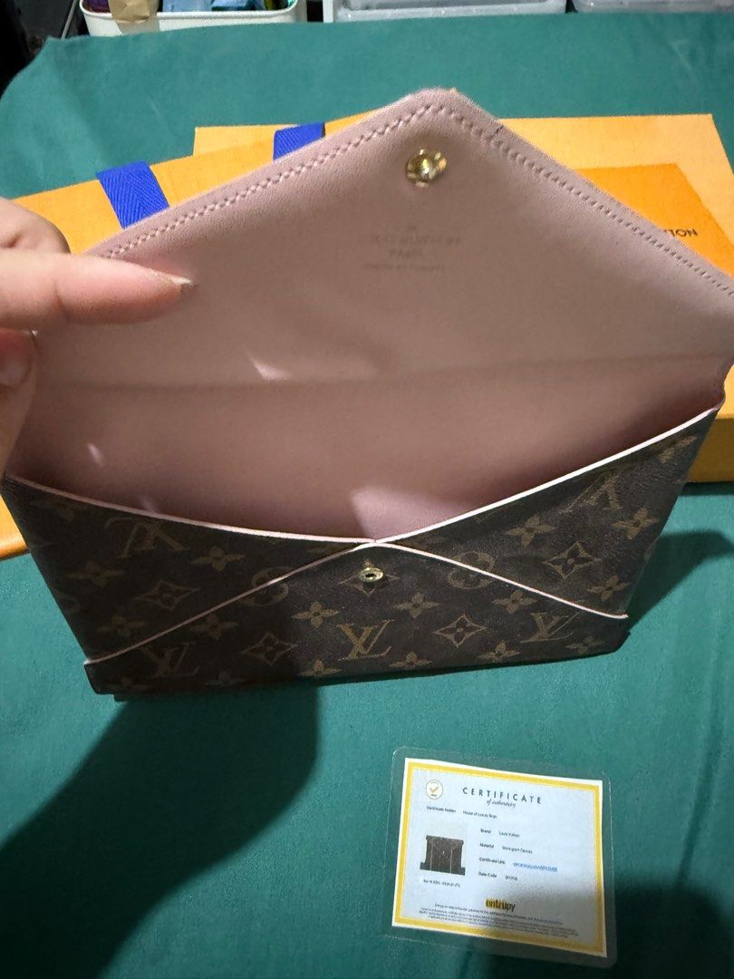 LV KIRIGAMI (Category: Luxury Bags & Wallets) located in Paranaque City. Submitted by kellydiaz0407 (Listing ID 1350190228, Image 3). Description: LV KIRIGAMI - authentic - with entrupy - used by me - some signs if usage, which is why price is low - with box and bag Rfs: decluttering for new bags lol.