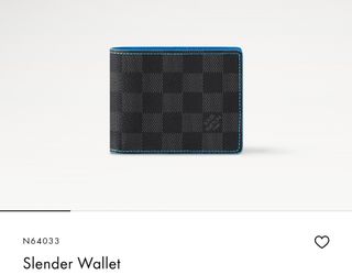 Lv mens wallet slender For Sale Wallets Card Holders