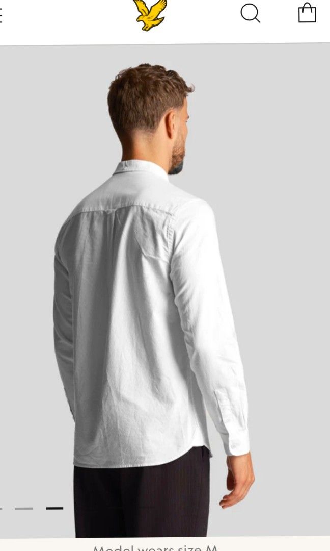 LYLE & SCOTT MEN LIGHT WEIGHT OXFORD POLO BUTTON (Category: Sets & Coordinates) located in Gerona. Submitted by thrift_servers (Listing ID 1350100053, Image 2). Description: Need wash.