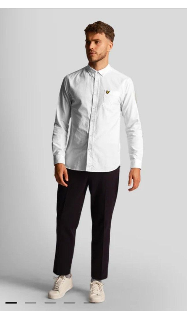 LYLE & SCOTT MEN LIGHT WEIGHT OXFORD POLO BUTTON (Category: Sets & Coordinates) located in Gerona. Submitted by thrift_servers (Listing ID 1350100053, Image 1). Description: Need wash.