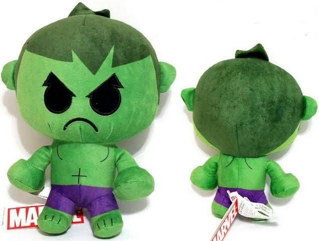 Marvel Hulk Plush Toy by Miniso (Category: Plushies & Soft Toys) located in Mandaluyong City. Submitted by urgifted (Listing ID 1350086299, Image 3). Description: Your favorite superhero, Hulk, doesn’t know how to surrender in a fight against evil. Make sure to grab this cute but powerful plush toy for your little superhero fans. • Approx 25 cm tall • Kindly ask for availability as stocks may come and go. .