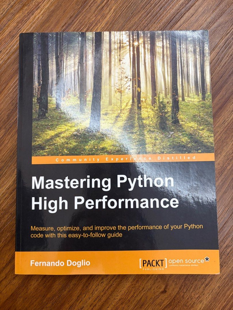 Mastering Python high performance (Category: Storybooks) located in Singapore. Submitted by ly.liu.9 (Listing ID 1350090673, Image 1). Description: .