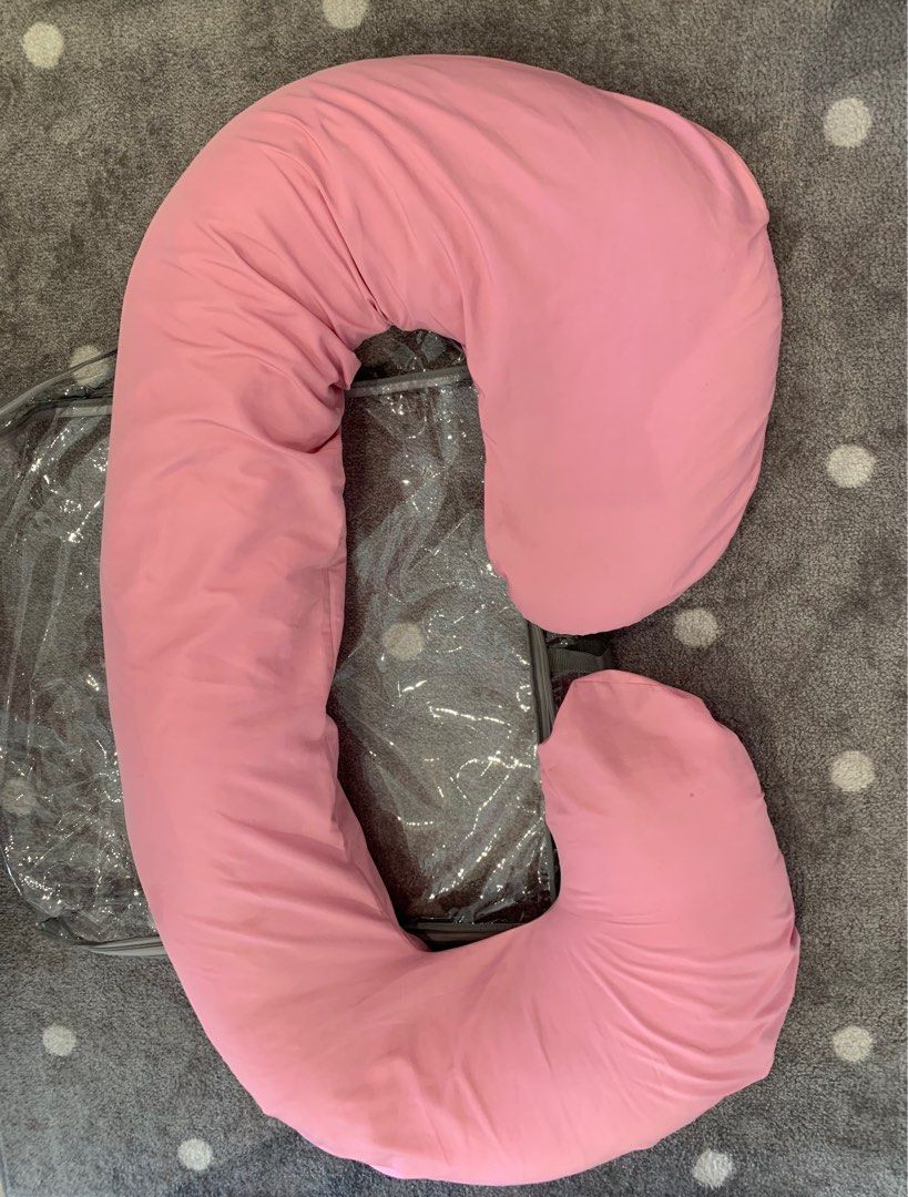 Bloom Maternity Pillow (Category: Maternity Care) located in Pasig City. Submitted by littleryenstreasures (Listing ID 1350120448, Image 2). Description: Bought this for 2k plus Bloom Maternity Cuddle Pillow With Case – Pink A comfy, must-have pillow for the mom-to-be. - Pillow is made with foam - Cover is made of cotton - Supports hips and tummy for a better night’s sleep - Allows multiple positions: belly basic, donut deluxe, the swirl, back to