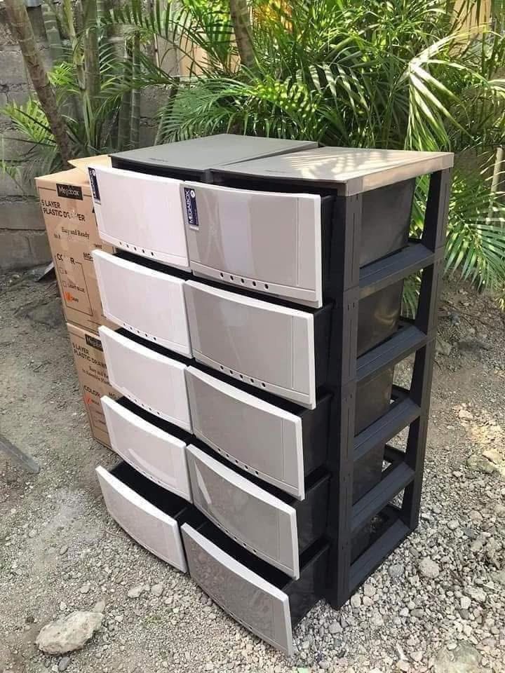 Mega box original drawers & cabinets (Category: Shelves, Cabinets & Racks) located in Pasig City. Submitted by gammad_05 (Listing ID 1350118637, Image 2). Description: Restocks ‼️ 🪬MEGABOX DRAWERS and CABINETS🪬 ✅MODISH 4L& 5L MG 170 ✅SLIM MODISH 4L& 5L MG 164 ✅MEGA BOX DRAWERS 4L & 5L MG 190 ✅MEGA BOX 186 WARDROBE W/2 DRAWER ✅MEGA BOX 187 WARDROBE W/1 DRAWER ✅MEGA BOX 188 DRAWERS & CABINETS ✔️ORIGINAL AND BRAND NEW 💯🤞🏻 ✔️ON-HAND AND READY TO
