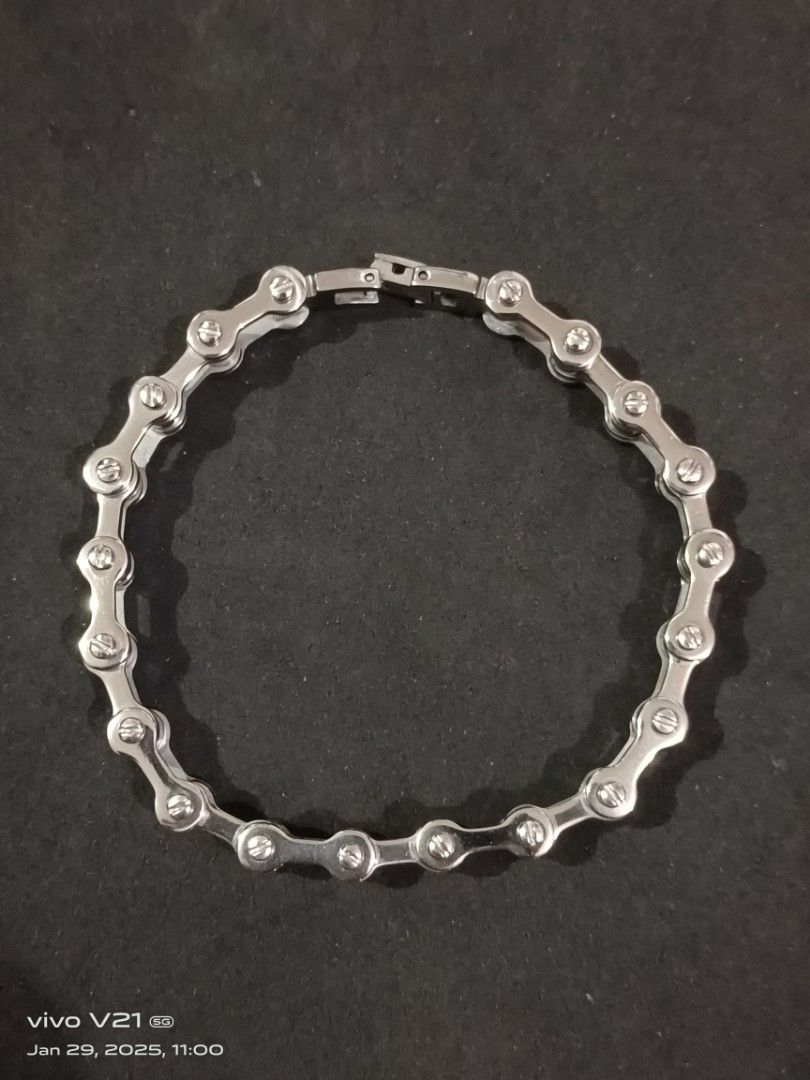 Mens bracelet, stainless , japan (Category: Jewelry) located in Manila. Submitted by maxineamber (Listing ID 1350090494, Image 1). Description: Mens bracelet, stainless , japan.
