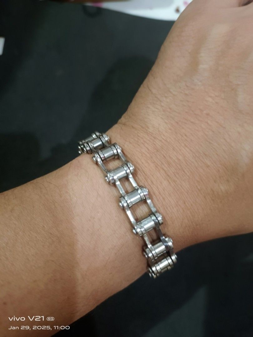 Mens bracelet, stainless , japan (Category: Jewelry) located in Manila. Submitted by maxineamber (Listing ID 1350090494, Image 3). Description: Mens bracelet, stainless , japan.