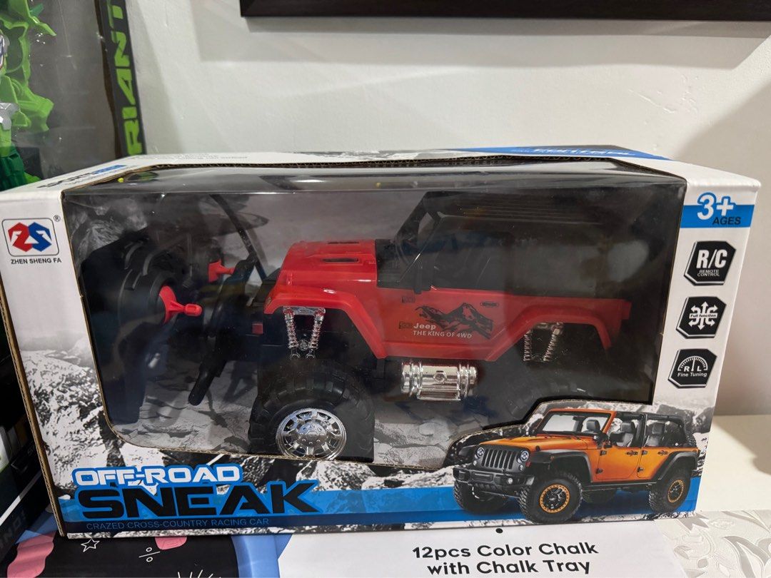 Monster Truck Remote Control Car (Category: Remote Control Toys) located in Muntinlupa City. Submitted by goldinmygarage (Listing ID 1350223275, Image 1). Description: Brandnew Duplicate gift.