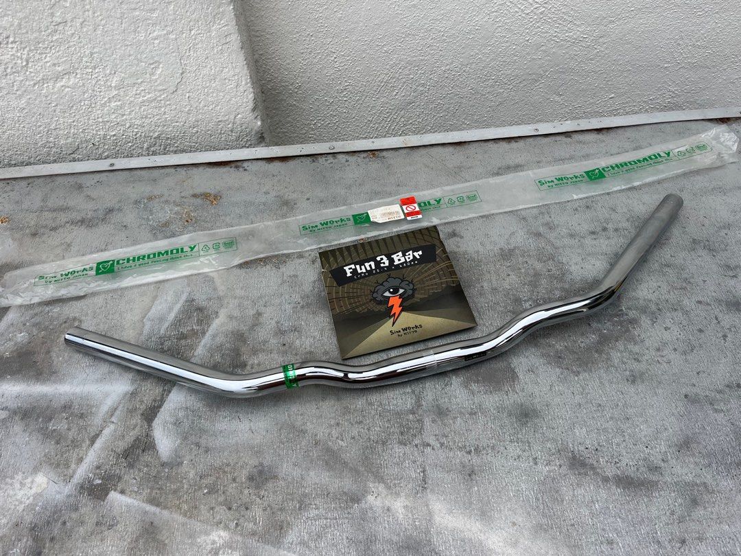 Nitto Fun Nitto Japan Fun 3 Bar 25.4 Mtb Atb Mountain Bike Bicycle, Sports ...