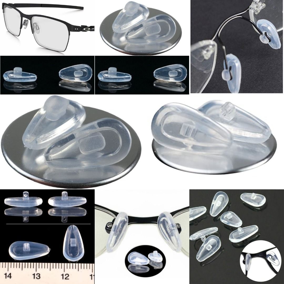OAKLEY SPECTACLES SUNGLASSES GLASSES SILICON RUBBER SOFT CLEAR NOSE ...