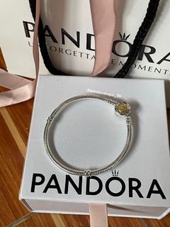 Pandora Moments Silver and Gold Bracelet