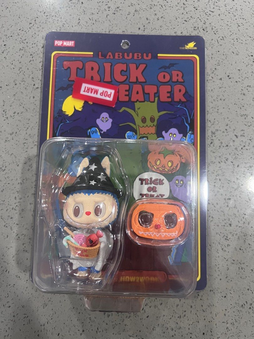 Popmart labubu trick or treater (Category: Designer & Blind Box Toys) located in Quezon City. Submitted by Jessjess19 (Listing ID 1350167681, Image 1). Description: .