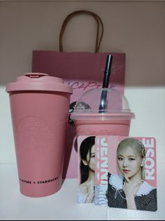 RARE Rosé's pick Starbucks x Blackpink Tumbler