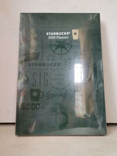 SEALED Starbucks 2020 planner