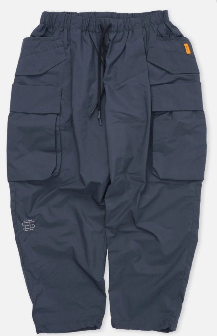 SEE SEE BIG POCKET WIDE CARGO PANTS L, 男裝, 褲＆半截裙, 長褲 