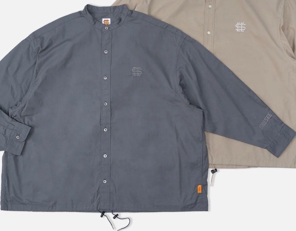 SEESEE OPEN COLLAR SHIRT XL 深め ennoy S.F.C