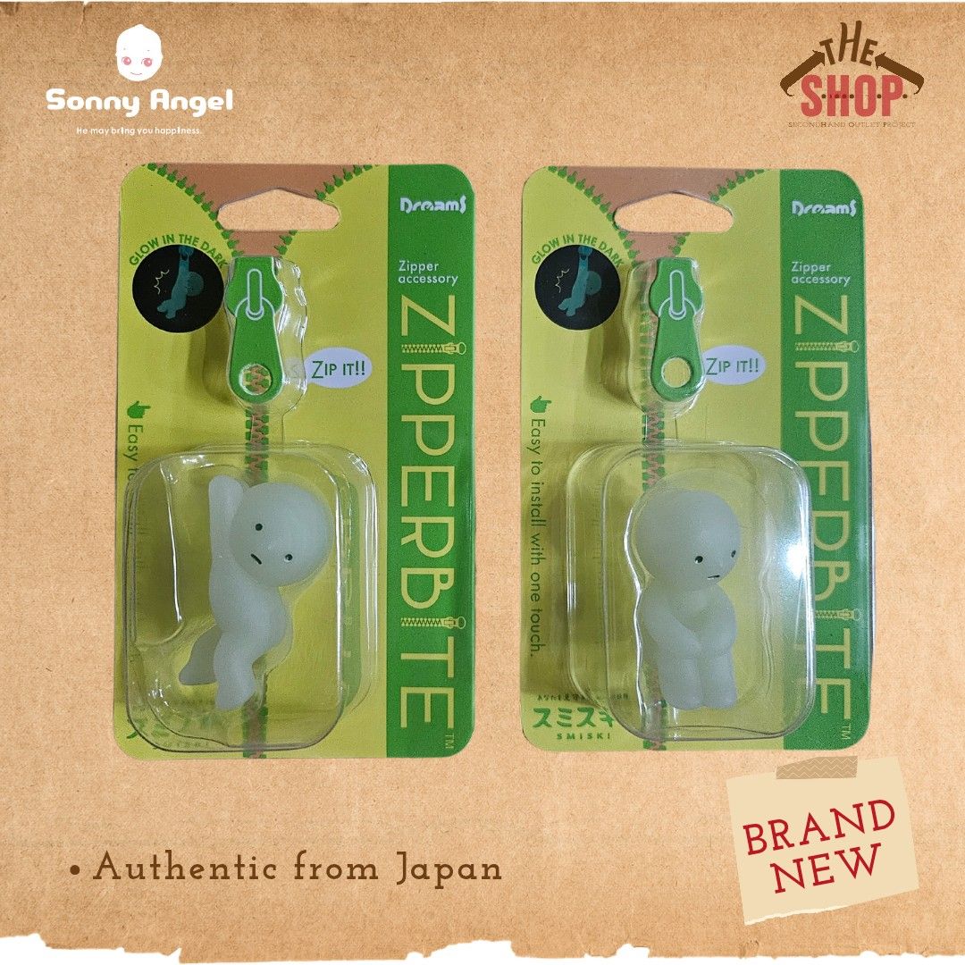 Sonny Angel x Smiski Zipperbite (Category: Designer & Blind Box Toys) located in Valenzuela. Submitted by thesecondhandoutletproject (Listing ID 1350139359, Image 1). Description: 💚Sold per piece 💚Glow in the dark 💳 G-Cash 🚚 Courier will be booked by buyer ❗️ SF not included 📍Valenzuela ❗️Disclaimer: THE BUYER is responsible for contacting the courier regarding any shipping issues. We are not liable for any damages or delays that occur durin