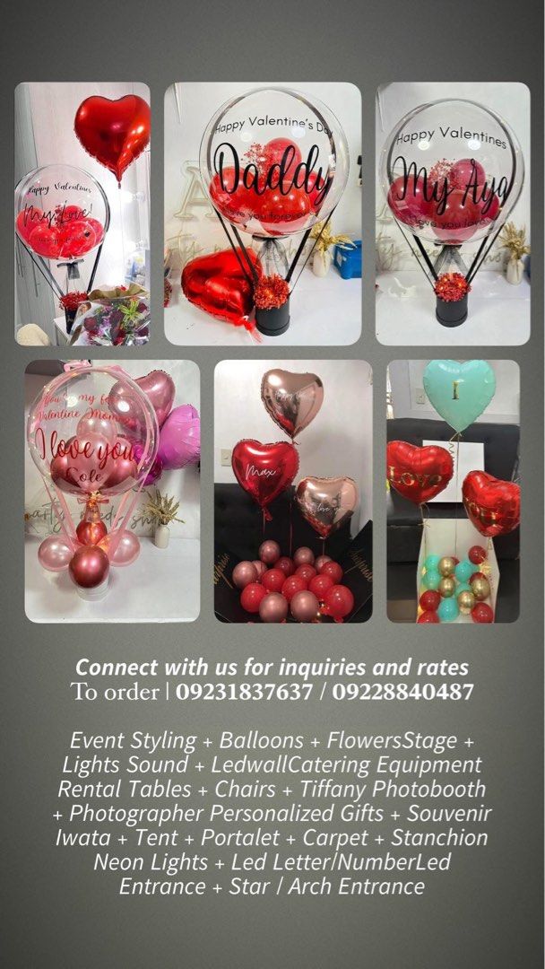 Valentine Gift Personalized (Category: Gift Baskets & Hampers) located in Quezon City. Submitted by kristinecarranza (Listing ID 1350194730, Image 2). Description: Starts at 700.00.