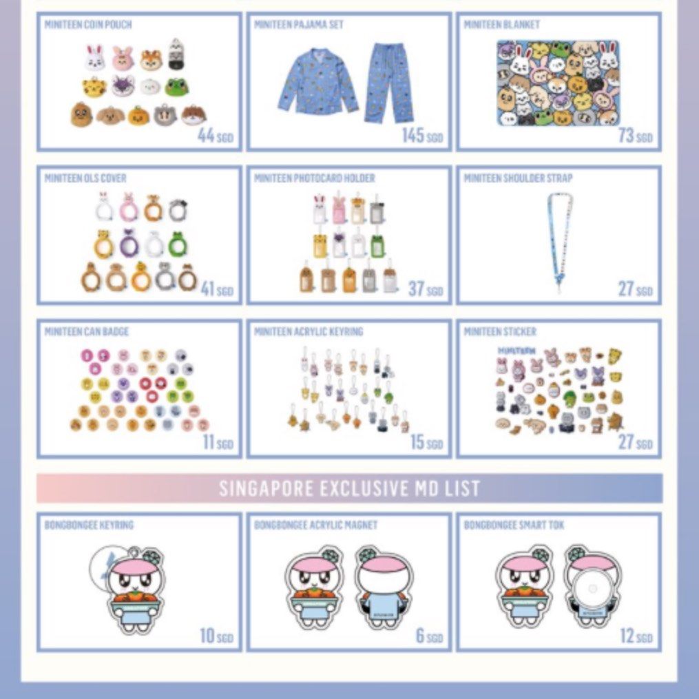 wtb/lf] seventeen pop up in sg exclusive merch keyring/smart tok