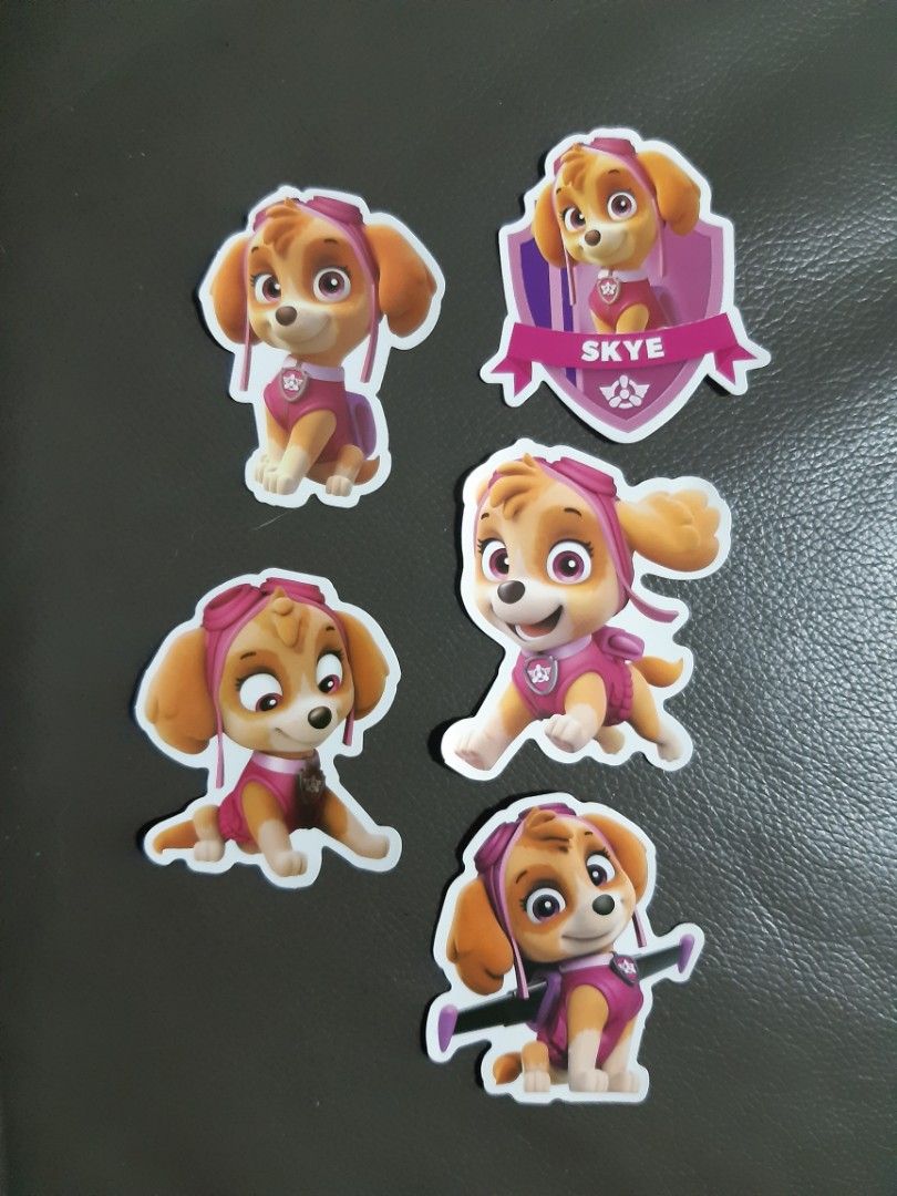[1 for $0.50] Paw Patrol Sticker * Marshall Sticker * Skye Sticker ...