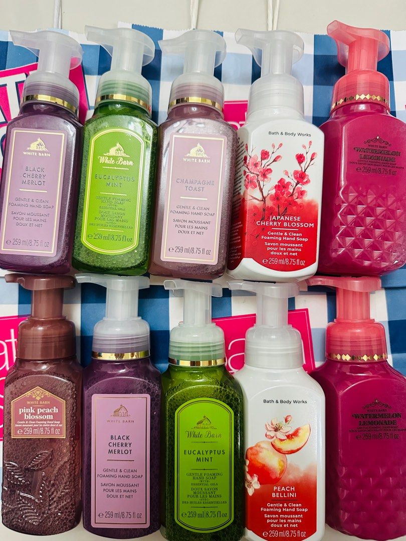 bath and body works (Category: Fragrance & Deodorants) located in Valenzuela. Submitted by mitchtorres (Listing ID 1345290958, Image 1). Description: bath and body works foaming hand wash guaranteed original with paper bag lalamove / lbc valenzuela city.