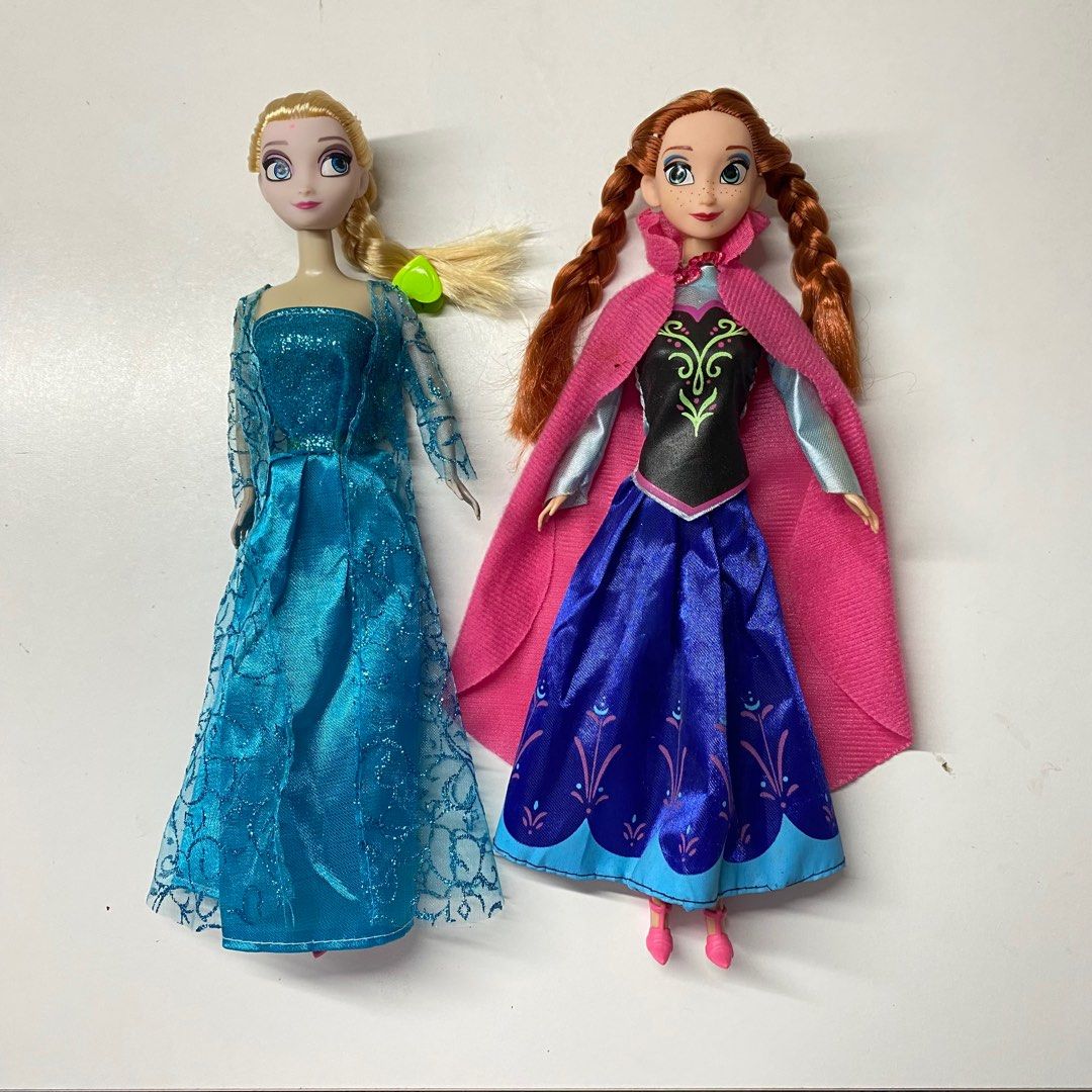 Boneka Frozen Elsa And Anna Singing Dolls Boneka Barbie Stuff Toys